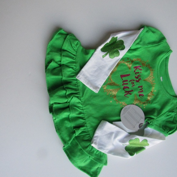 Koala Kids Kiss Me For Luck Long Sleeve T-Shirt - Picture 3 of 7